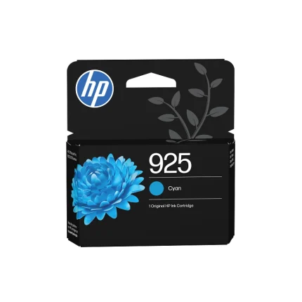 cartouche d’encre hp 925 4k0v6pe cyan originale (4k0v6pe ls1)
