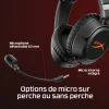 casque gaming hyperx cloud flight 2 b5vc5aa sans fil ps5 blanc