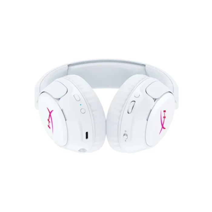 casque gaming hyperx cloud flight 2 b5vc5aa sans fil ps5 blanc