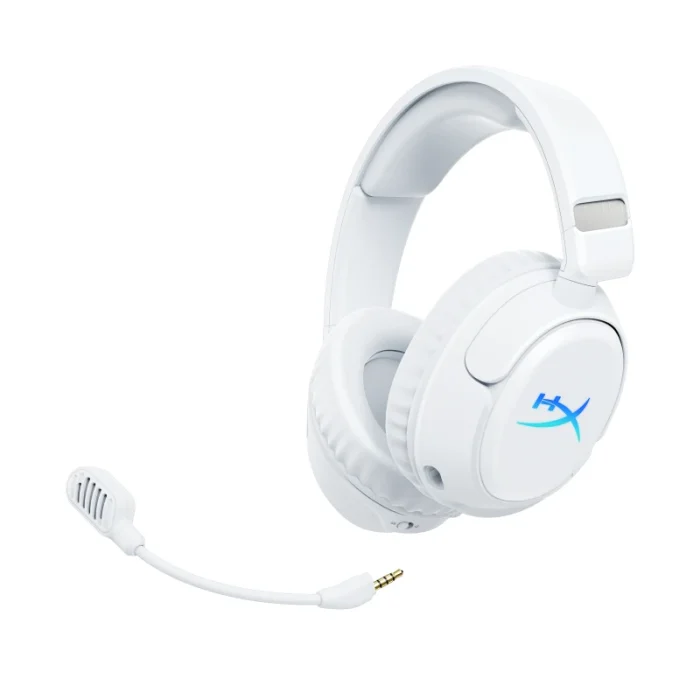casque gaming hyperx cloud flight 2 b5vc5aa sans fil ps5 blanc