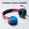 casque gaming hyperx cloud mini 7g8f3aa multicolore