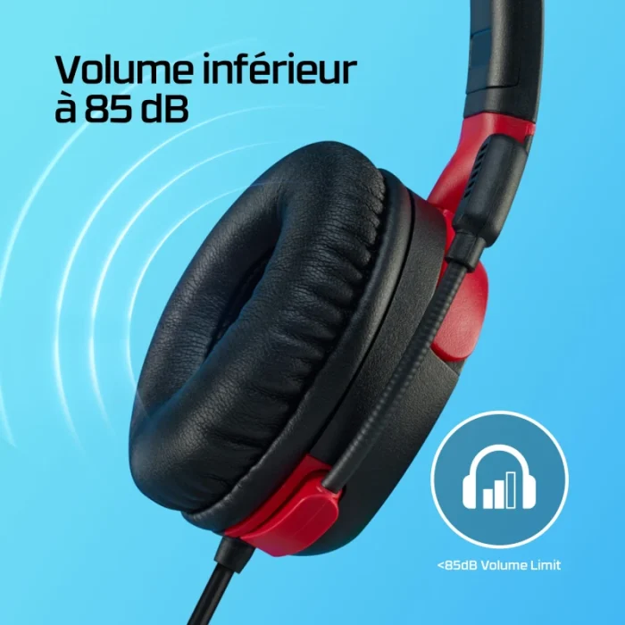 casque gaming hyperx cloud mini 7g8f4aa noir