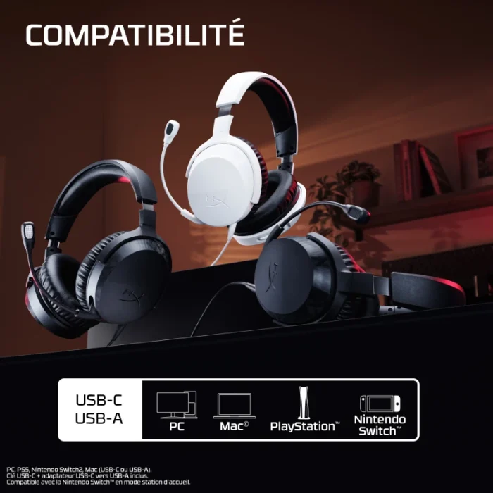 casque gaming hyperx cloud stinger 3 bs1t5aa
