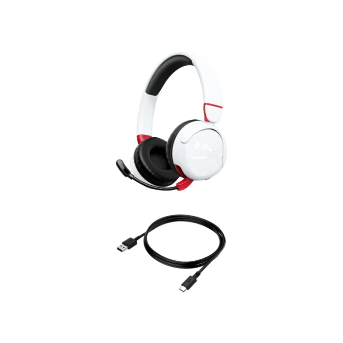 casque gaming sans fil hyperx cloud mini 7g8f2aa blanc