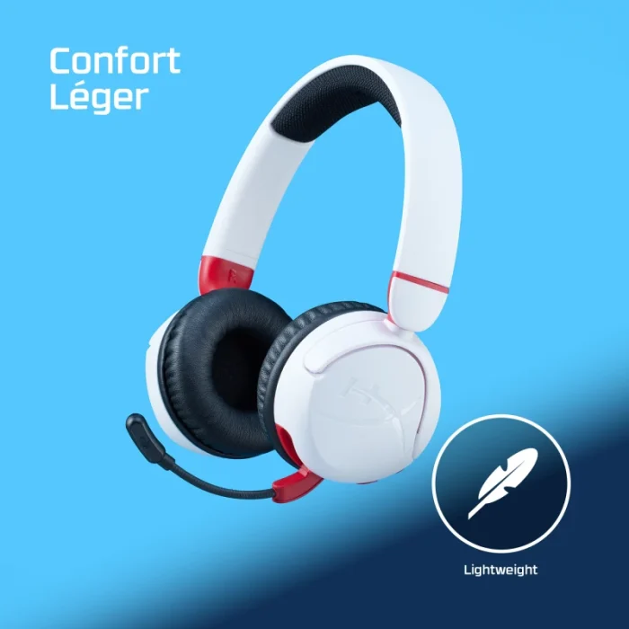 casque gaming sans fil hyperx cloud mini 7g8f2aa blanc