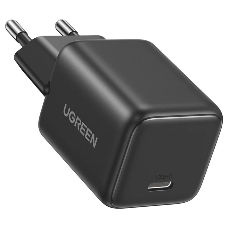 chargeur ugreen 30w usb c gan rapide eu gris (55531) chargeur ugreen 30w usb c gan rapide eu gris (55531)
