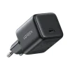 chargeur ugreen 30w usb c gan rapide eu gris (55531)