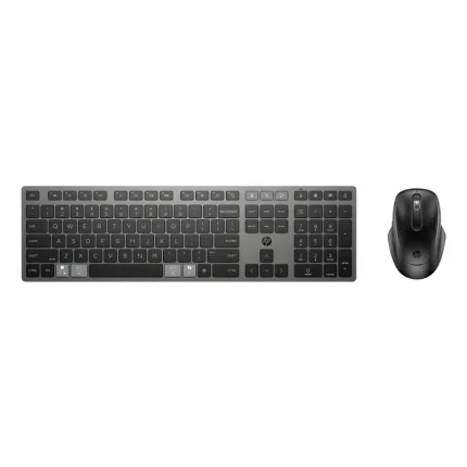 clavier et souris sans fil hp 720 9t5a9aa multi appareils rechargeables