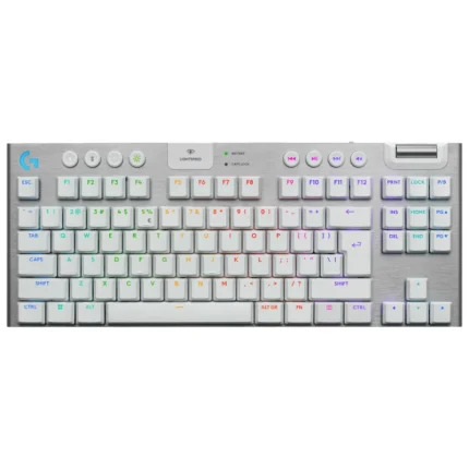 clavier gaming logitech g915 x tkl 920 012737 sans fil noir lightspeed