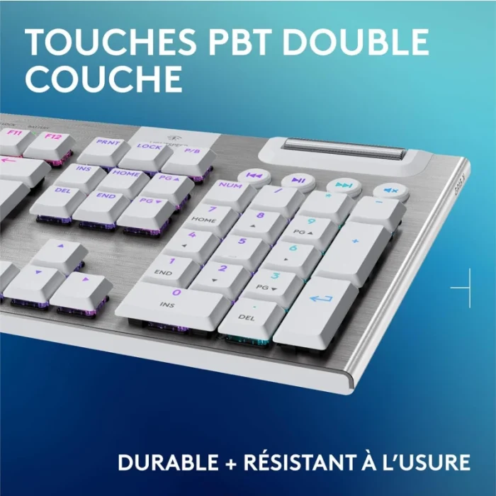 clavier gaming logitech g915 x tkl 920 012737 sans fil noir lightspeed