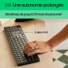 clavier sans fil hp 450 4r184aa noir azerty français