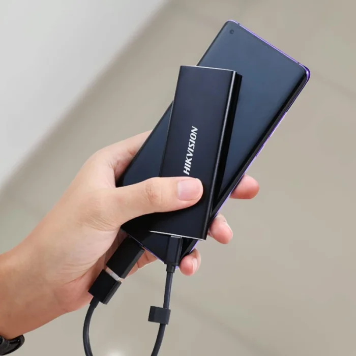 disque ssd externe hikvision t200n 1to usb type c (hs essd t200n 1024g)