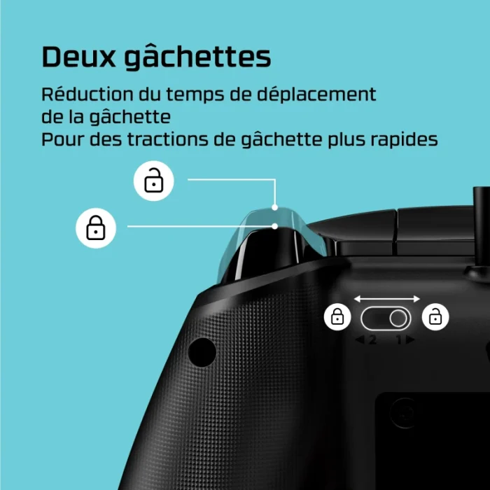 manette gaming hyperx clutch gladiate 6l366aa xbox
