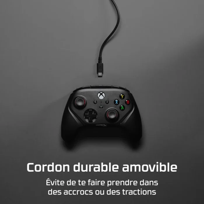manette gaming hyperx clutch gladiate 6l366aa xbox