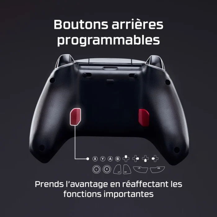 manette gaming hyperx clutch gladiate 6l366aa xbox