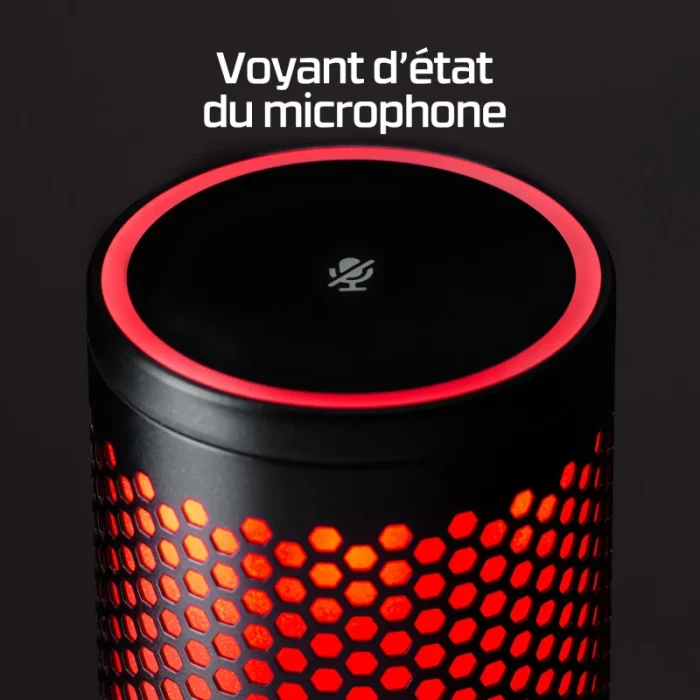 microphone gaming hyperx quadcast 2 872v1aa noir