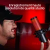 microphone gaming hyperx quadcast 2 872v1aa noir