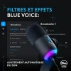 microphone gaming logitech yeti gx rgb dynamique noir (988 000569)