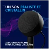 microphone logitech yeti orb gaming lightsync noir (988 000551)
