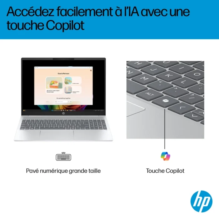 ordinateur portable hp omnibook 5 ai 16 af1005nk core ultra 7 16 pouces (d82t2ea)