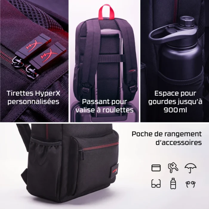 sac à dos hyperx delta backpack pratique et résistant (8c524aa)