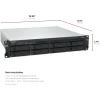 serveur nas synology rackstation rs1226rp+ 8 baies amd ryzen