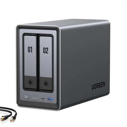serveur nas ugreen dxp2800 2 baies 76 to (25369)