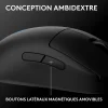 souris gaming sans fil logitech pro 2 lightspeed noire (910 007296)