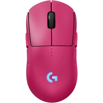 souris gaming sans fil logitech pro 2 lightspeed rose (910 007310)