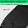 souris sans fil hp 420 noir programmable ergonomique (7m1d3aa)