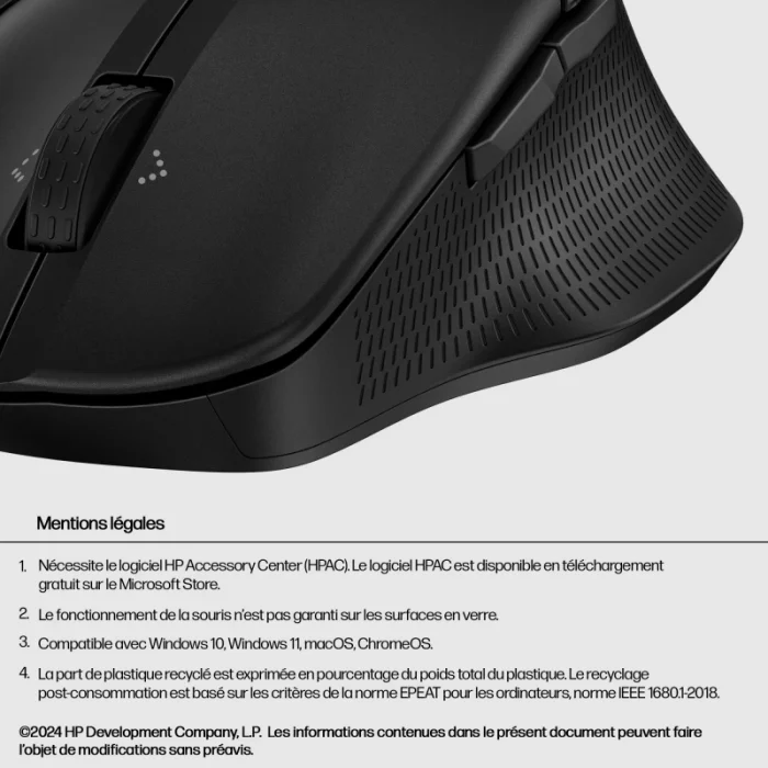 souris sans fil hp 685 comfort 8t6m0ut double mode