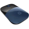 souris sans fil hp z3700 7uh88aa bleue usb