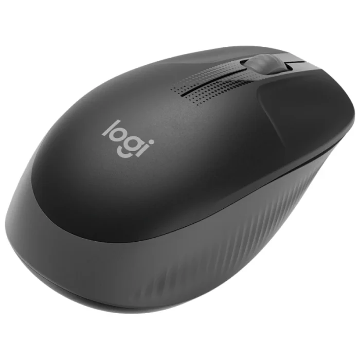 souris sans fil logitech m190 full size 2,4ghz gris anthracite (910 005905)