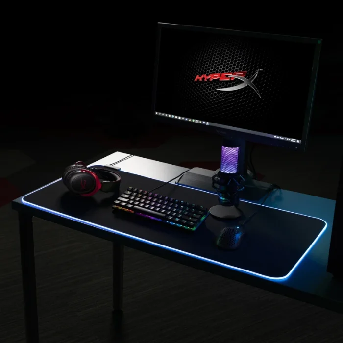 tapis de souris gaming hyperx pulsefire mat cloth m (4z7x3aa)