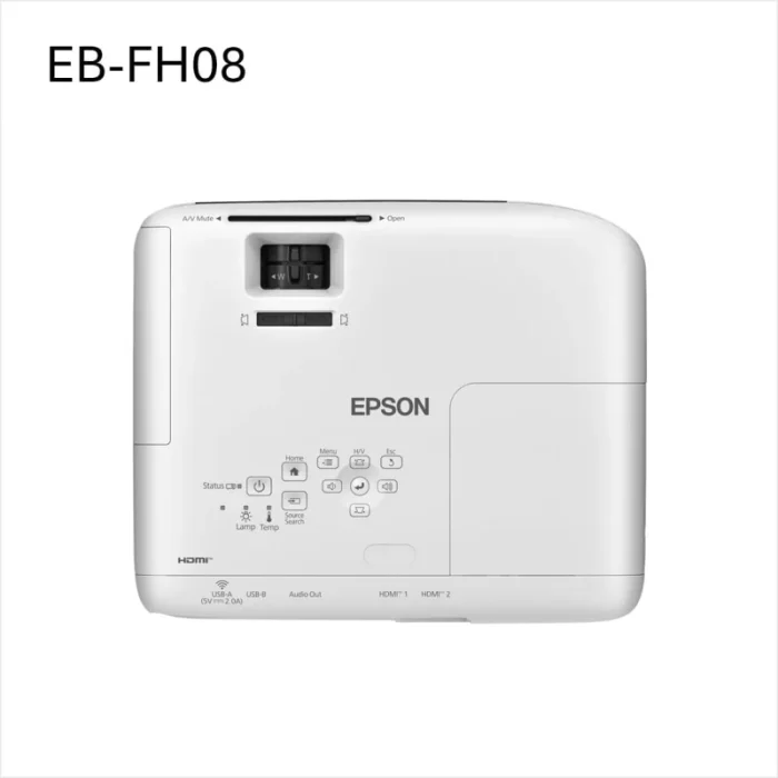 vidéoprojecteur epson eb fh08 full hd 3600 lumens (v11hb54042)