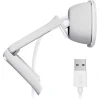 webcam logitech brio 100 full hd caméra usb off white (960 001617)