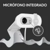 webcam logitech brio 100 full hd caméra usb off white (960 001617)
